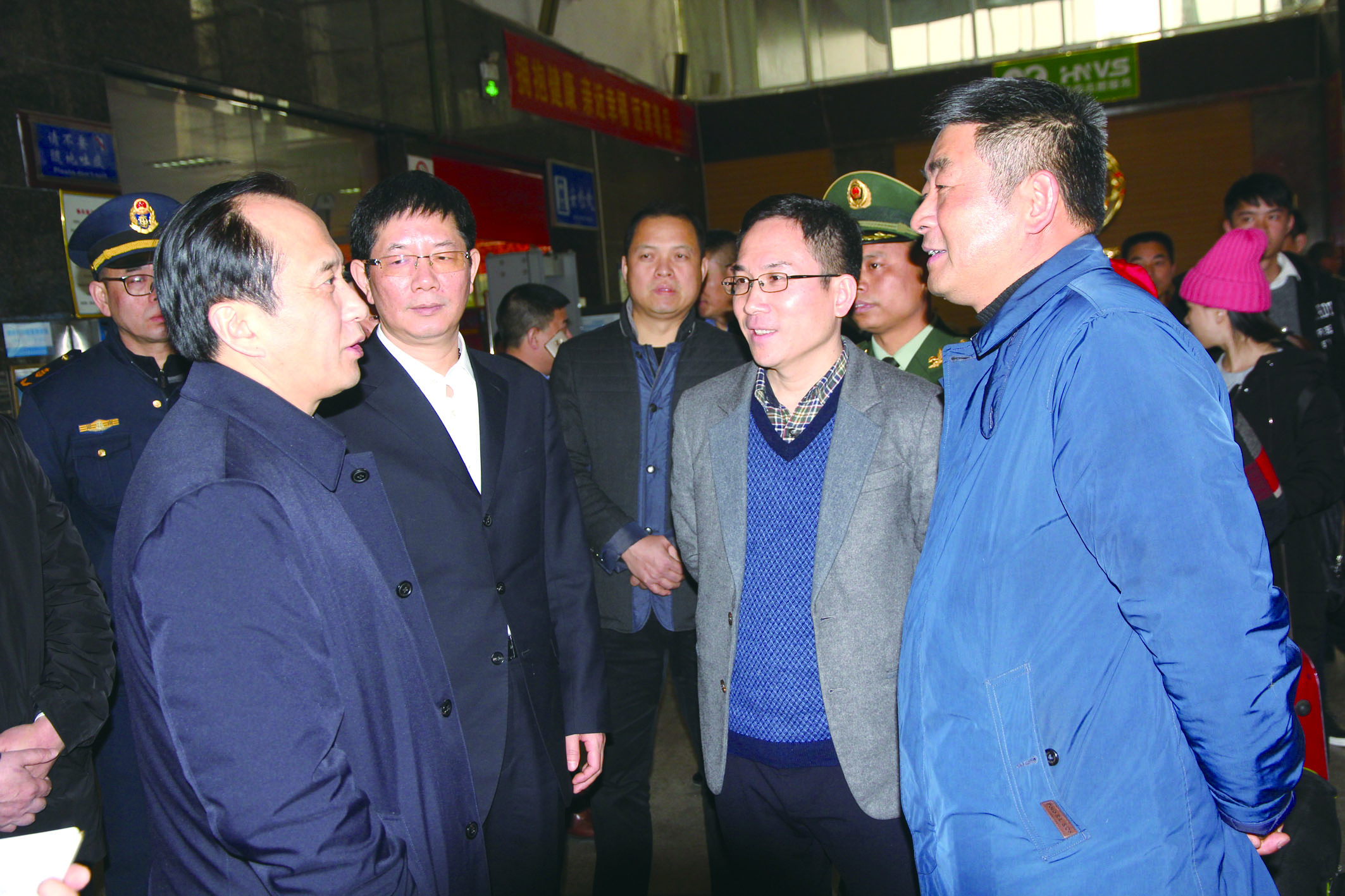 2月8日，副省長、省公安廳廳長許顯輝來我司督導安全生產工作